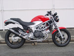 マフラー  ダブルアールズ WR`S フルEX ラウンドカーボンサイレンサー VTR250 09-(JBK-MC33) SC1204JM 4548664161089 取寄品