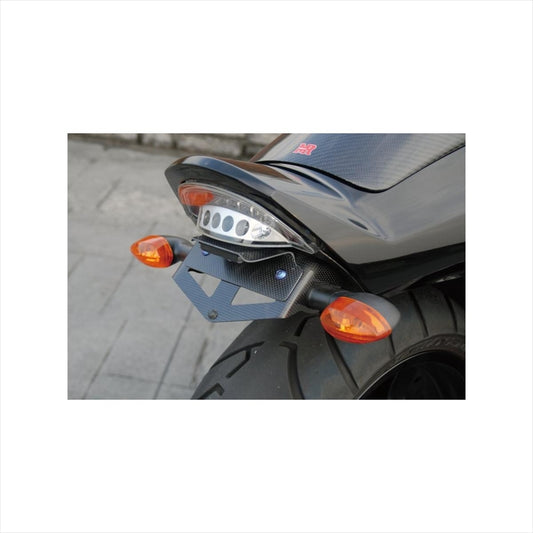 バイクパーツ 外装<br>マジカルレーシング フェンダーレスキット 平織/カーボン <br>001-VMAX09-910C 4548664168743<br>V-MAX 09-<br>
