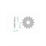 アファム｜Fスプロケット 520-16｜20314-16