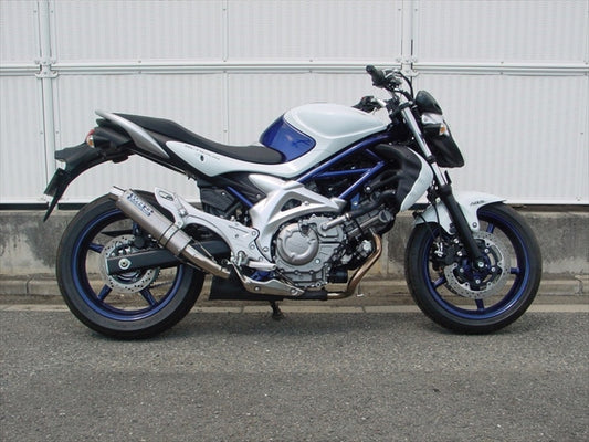 マフラー  ダブルアールズ WR`S S O チタンオーバル GLADIUS650 (CX111) BT3420JM 4548664501625 取寄品