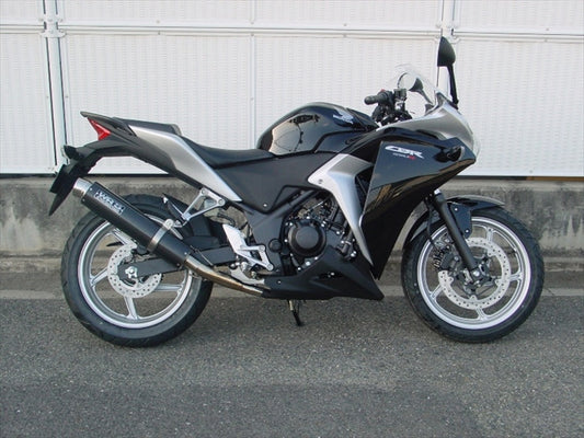 マフラー  ダブルアールズ WR`S S O ラウンドカーボンサイレンサー CBR250R -13(JBK-MC41) BC1205JM 4548664615902 取寄品