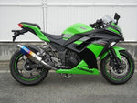 【ダブルアールズ】WR`S       S／O ST-OVAL 焼き色タイプ    Ninja250／ABS 13-17（JBK-EX250L）／Z250 ABS 13-18（JBK-ER250C） SV4250JM