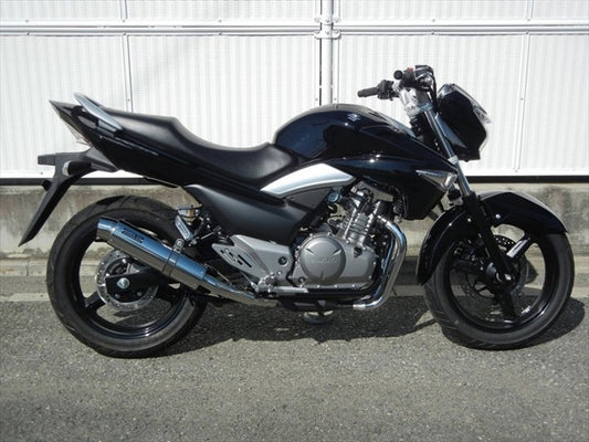 マフラー  ダブルアールズ WR`S S O ラウンドステンレスサイレンサー GSR250 12- GSR250S 14-(JBK-GJ55D) BF3210JM 4548664940899 取寄品