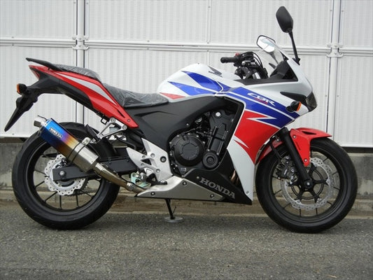 マフラー  ダブルアールズ WR`S S O ST-OVAL 焼き色タイプ CBR400R CB400F 400X 13-15(EBL-NC47) SV1420JM 4548664951239 取寄品
