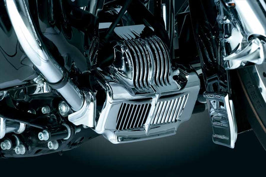 KURYAKYN(クリアキン)｜オイルクーラーカバー ABS/クローム｜T14-KUR7784