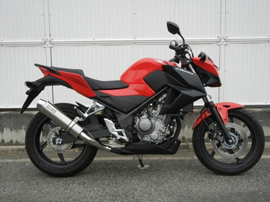 マフラー  ダブルアールズ WR`S S O ラウンドソリッドチタンサイレンサー CB250F CBR250R 14-(JBK-MC41) BT1210JM 4548916309801 取寄品
