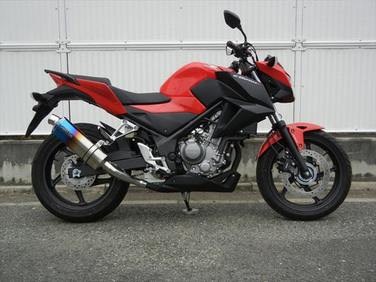 マフラー  ダブルアールズ WR`S S O ST-OVAL 焼き色タイプ CB250F CBR250R 14-(JBK-MC41) SV1210JM 4548916309849 取寄品