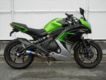【ダブルアールズ】WR`S       フルEX ラウンド焼き色チタンサイレンサー Ninja400／ABS 14-17（EBL-EX400E） LS4420JM
