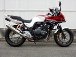 マフラー  ダブルアールズ WR`S S O ラウンドソリッドチタンサイレンサー CB400SF SB 08-17(EBL-NC42) BT1455JM 4548916376438 取寄品