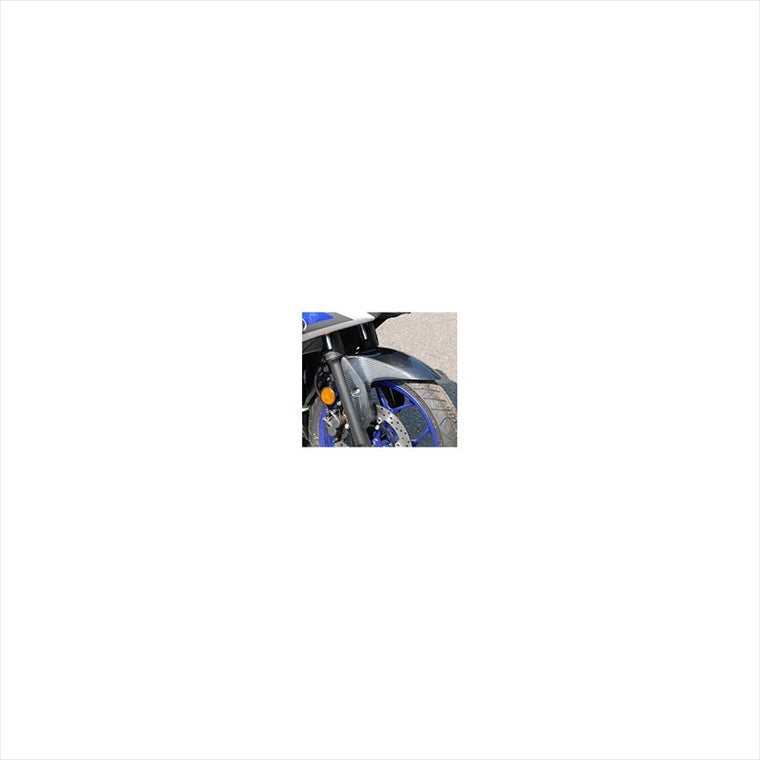 バイクパーツ 外装<br>マジカルレーシング フロントフェンダー 綾織カーボン <br>001-YZR215-400A 4548916432448<br>YZF-R25 15-<br>