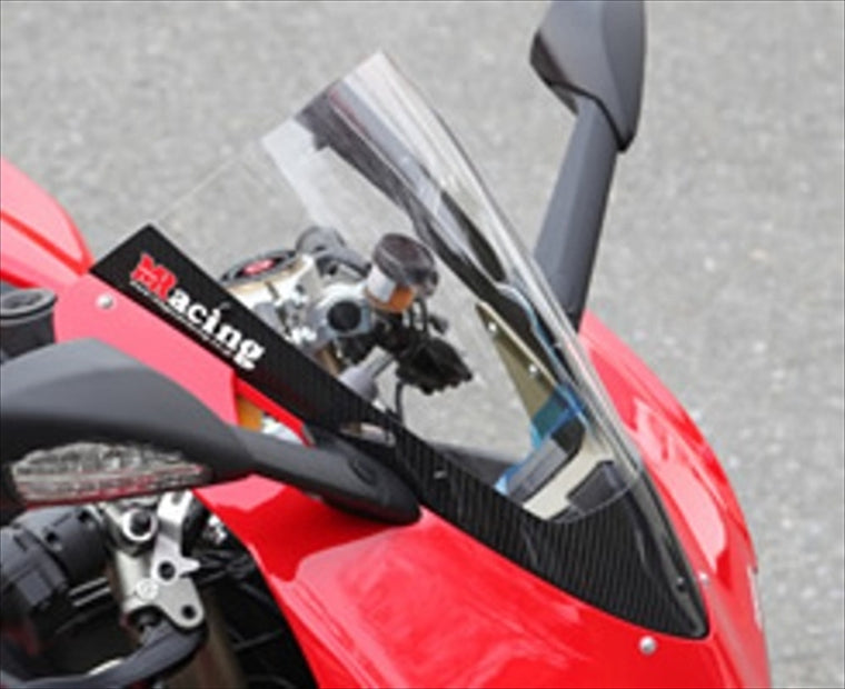 MOTO VELOCE(モトベローチェ)｜カーボントリムスクリーン 平織.C/クリア ｜D01-119912-0400