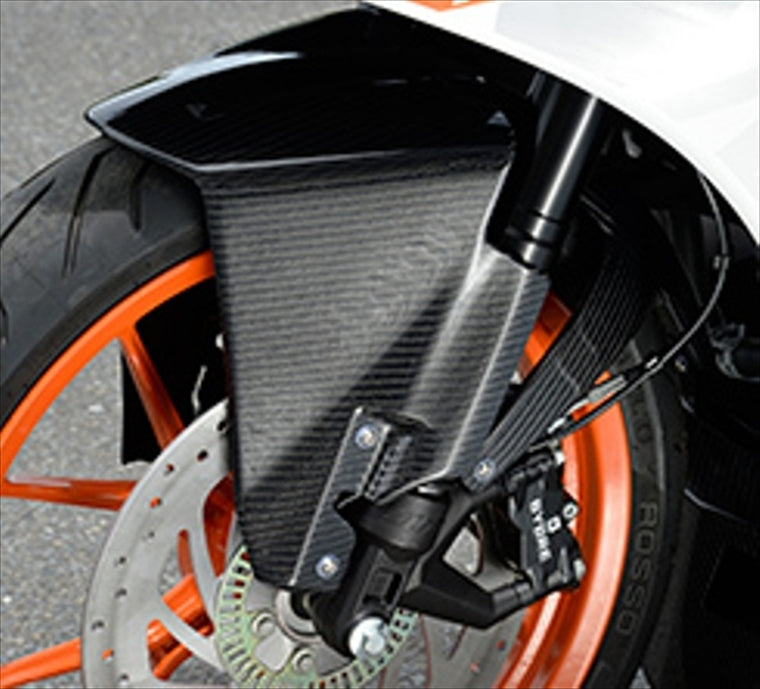 MOTO VELOCE(モトベローチェ)｜フロントフェンダー FRP/黒ゲル ｜D01-RC3914-4001