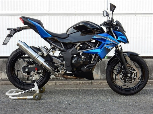 【ダブルアールズ】WR`S S／O ラウンドステンレスサイレンサー Z250SL （JBK-BR250E） BF4265JM