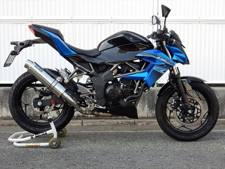 【ダブルアールズ】WR`S S／O ラウンドステンレスサイレンサー Z250SL （JBK-BR250E） BF4265JM