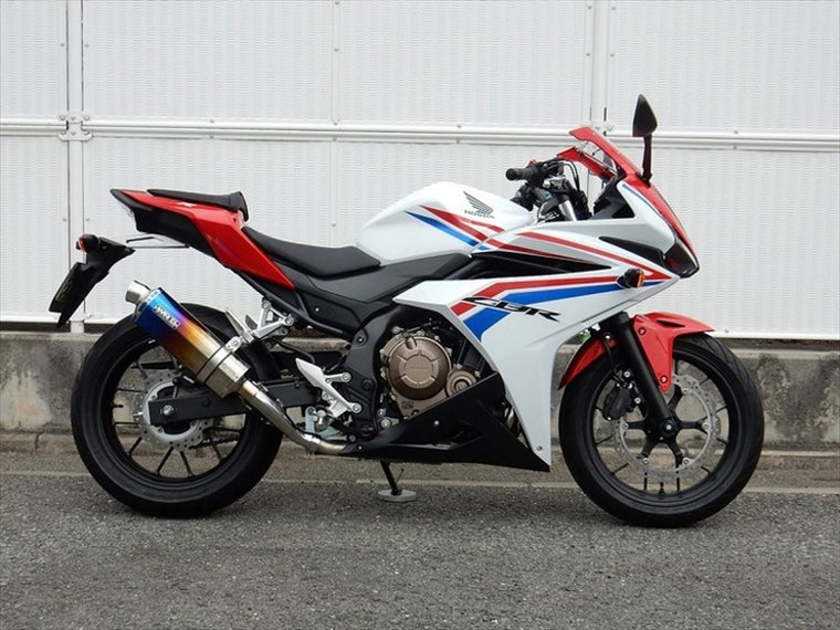 マフラー  ダブルアールズ WR`S S O ST-OVAL 焼き色タイプ CBR400R 16-18(2BL-NC47) SV1430JM 4548916798063 取寄品