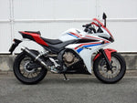 マフラー  ダブルアールズ WR`S S O ラウンドカーボンサイレンサー CBR400R 16-18(2BL-NC47) BC1430JM 4548916798087 取寄品