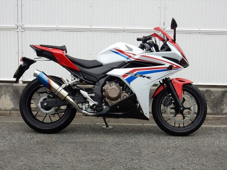 マフラー  ダブルアールズ WR`S S O ラウンド焼き色チタンサイレンサー CBR400R 16-18(2BL-NC47) BK1430JM 4548916798094 取寄品