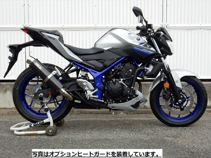 MT-25 MT-03 WR's ダブルアールズ　ラウンドタイプ　サイレンサー ダブルアールズ WR`S S／O ラウンドカーボンサイレンサー MT-25／MT-03