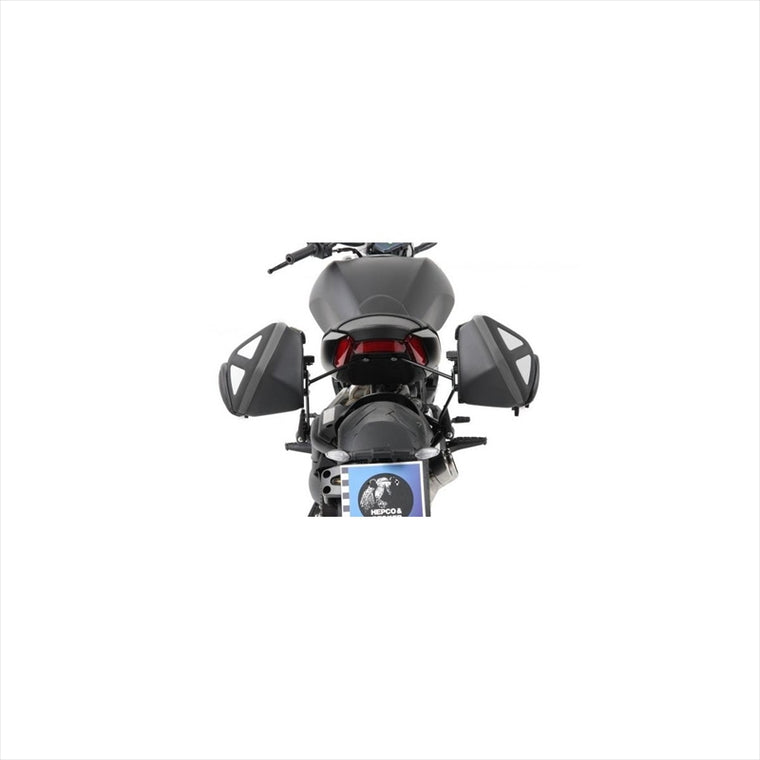 HEPCO&BECKER(ヘプコアンドベッカー) | C-Bowサイドキャリア ブラック | 6307539 00 01 | XDiavel 16-20