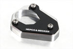 HEPCO&BECKER(ヘプコアンドベッカー) | サイドスタンド エンラージメント | 42112522 00 91 | Versys650 15-25