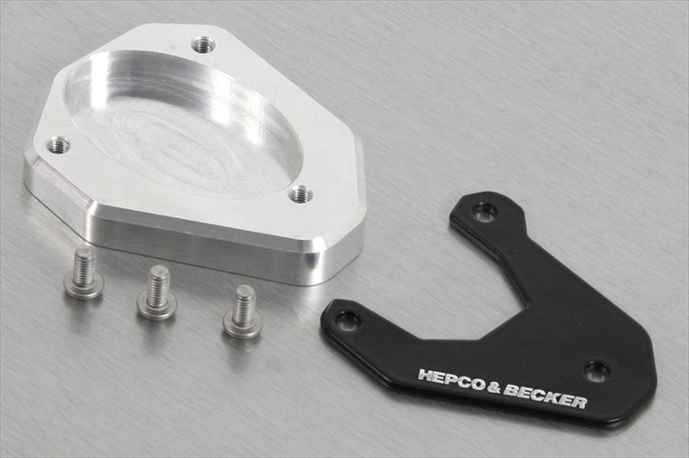 HEPCO&BECKER(ヘプコアンドベッカー) | サイドスタンド エンラージメント | 42112522 00 91 | Versys650 15-25