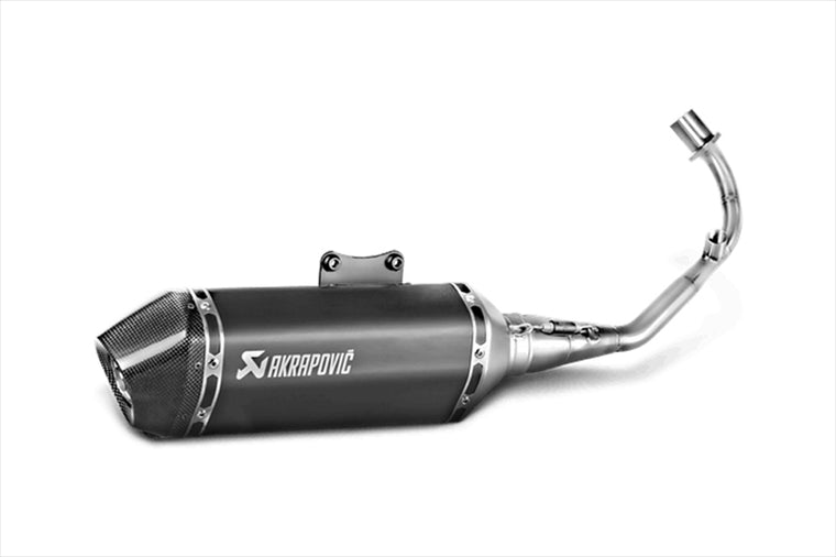 AKRAPOVIC(アクラポビッチ)｜レーシングライン ステン ブラック EC｜S-VE125R2-HZBL