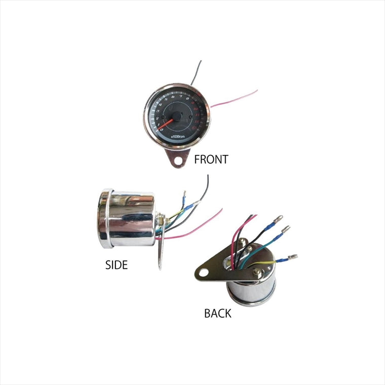 マッドマックス｜電気式LEDタコメーター 13000rpm ｜MM07-0072-01
