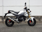マフラー  ダブルアールズ WR`S フルEX ショートオーバル ソリッドタイプ GROM 17-19(EBJ-JC61・2BJ-JC75) LT1150JM 4548916978847 取寄品
