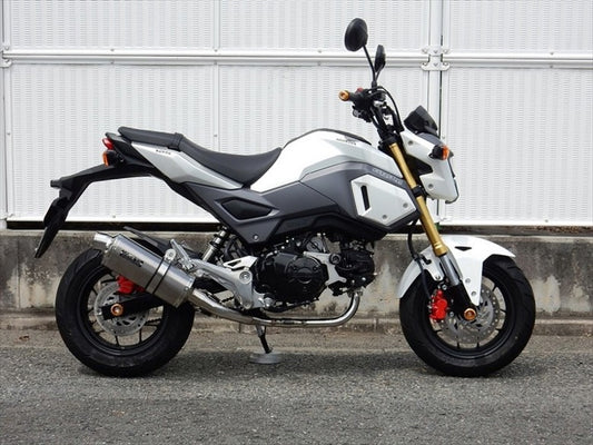 マフラー  ダブルアールズ WR`S フルEX ST-OVAL ソリッドタイプ GROM 17-19(EBJ-JC61・2BJ-JC75) LV1150JM 4549950008767 取寄品
