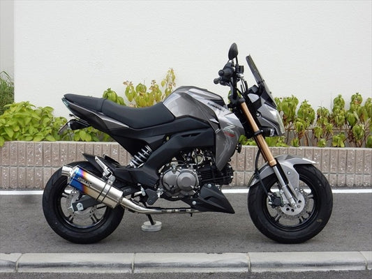 【ダブルアールズ】WR`S フルEX ST-OVAL 焼き色タイプ Z125 PRO （2BJ-BR125H） LM4110JM