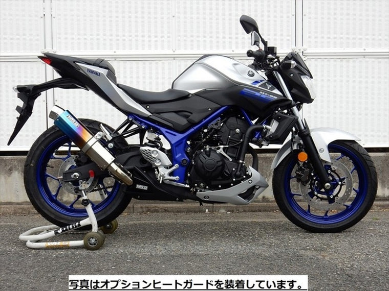 マフラー  ダブルアールズ WR`S S O ラウンド焼き色チタンサイレンサー MT-25 MT-03 16-21 BK2260JM 4549950009986 取寄品