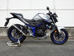 マフラー  ダブルアールズ WR`S フルEX ラウンドカーボンサイレンサー YZF-R25 15-17(JBK-RG10J) MT-25 16-17(JBK-RG10J) SC2250JM 4549950010234 取寄品