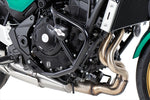HEPCO&BECKER(ヘプコアンドベッカー) | エンジンガード ブラック クラッシュパッド付 | 5012527 00 01 | Z650RS 22-25/Z650 17-25