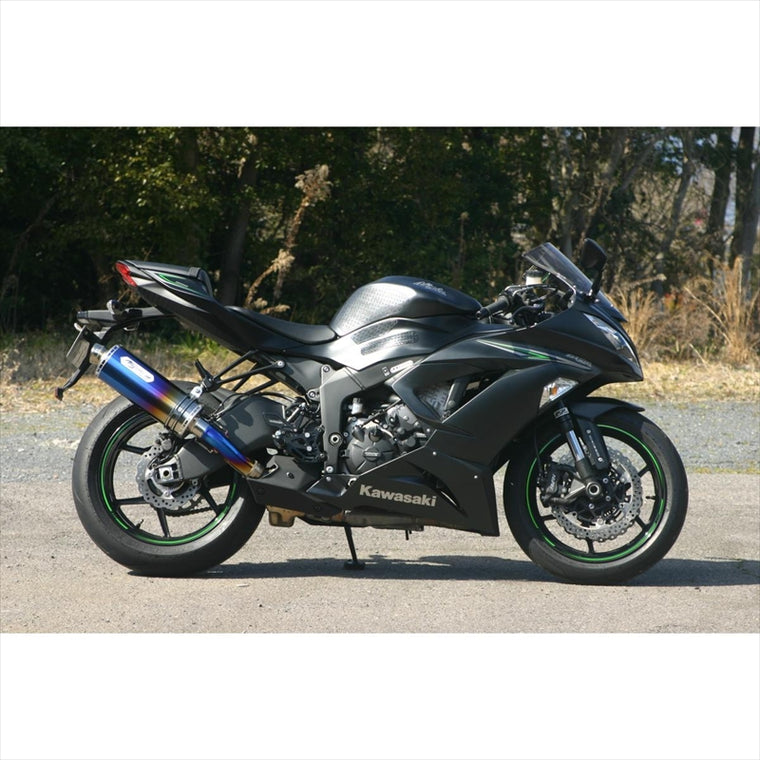 NOJIMA ENGINEERING(ノジマエンジニアリング) | GT HEATチタン スリップオン | NT642SGTH-CLK | ZX-6R 14- ZX636F /19-20 2BL-ZX636G