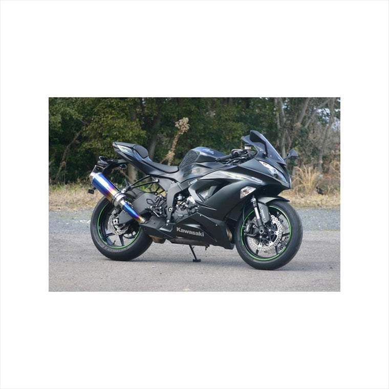 NOJIMA ENGINEERING(ノジマエンジニアリング) | GT HEATチタン スリップオン | NT642SGTH-CLK | ZX-6R 14- ZX636F /19-20 2BL-ZX636G
