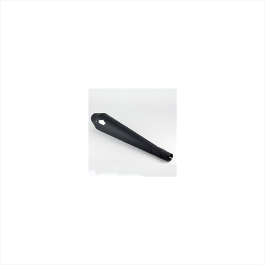 【グッズ】TAPERED CORNスリップオンマフラー   BLK エストレア/FI G4-00123-BK