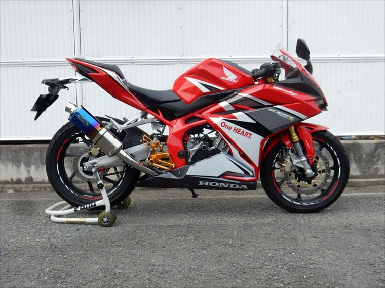 マフラー  ダブルアールズ WR`S フルEX ST-OVAL 焼き色タイプ CBR250RR 17-19(2BK-MC51) LM1230JM 4549950484615 取寄品