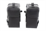 HEPCO&BECKER(ヘプコアンドベッカー) | サイドレザーバッグ ラゲッド C-Bowサイドキャリア用 左右セット | 620355 00 01 | ブラック