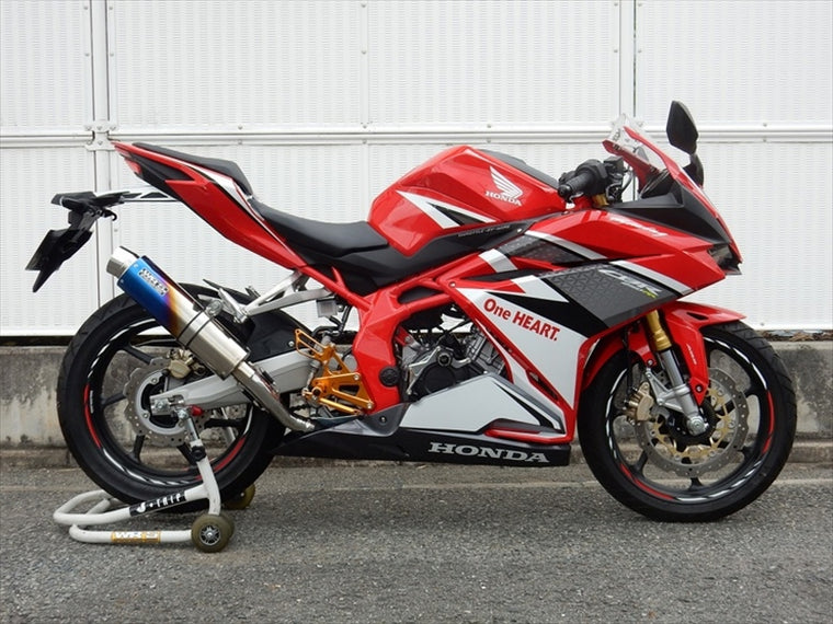 マフラー  ダブルアールズ WR`S S O ラウンド焼き色チタンサイレンサー CBR250RR 17-19(2BK-MC51) BK1230JM 4549950529804 取寄品