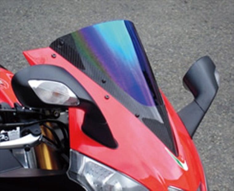 MOTO VELOCE(モトベローチェ)｜カーボントリムスクリーン 平織カーボン ｜D01-RSV409-040S