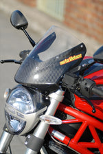 MOTO VELOCE(モトベローチェ)｜バイザースクリーン 綾織カーボン ｜D01-6908-04A0