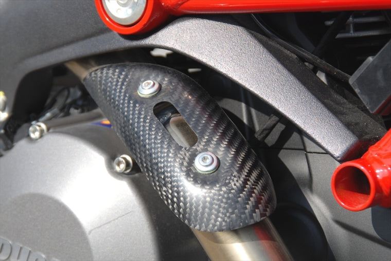 MOTO VELOCE(モトベローチェ)｜エキゾーストヒートカバー 綾織カーボン ｜D01-6908-630A
