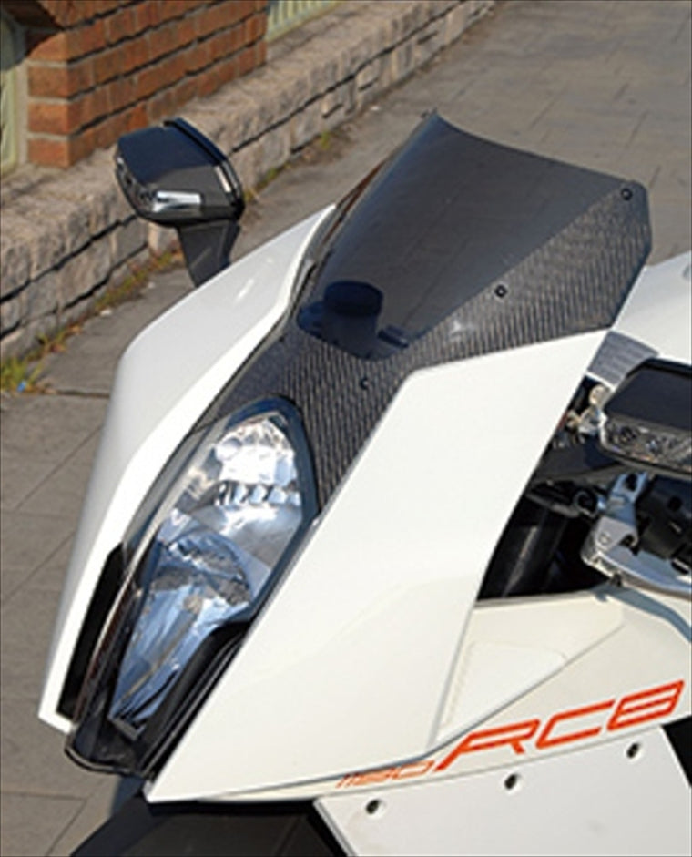MOTO VELOCE(モトベローチェ)｜カーボントリムスクリーン 平織カーボン ｜D01-RC808-04CS