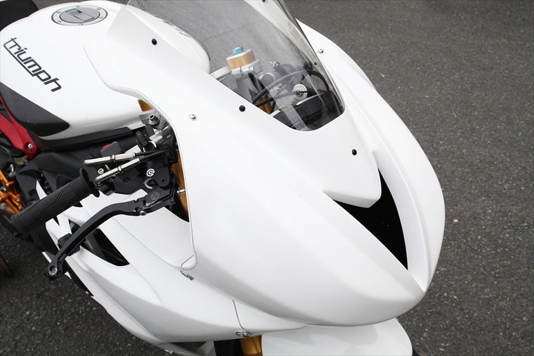 MOTO VELOCE(モトベローチェ)｜アッパーカウル FRP白 ｜D01-DAYT675-1100