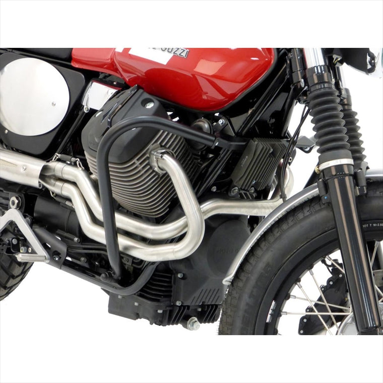 HEPCO&BECKER(ヘプコアンドベッカー) | エンジンガード ブラック | 501548 00 01 | V7 II Scrambler/Stornello