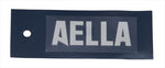 アエラ｜AELLA ステッカー 文字色ホワイト｜AE-99F02 WHT