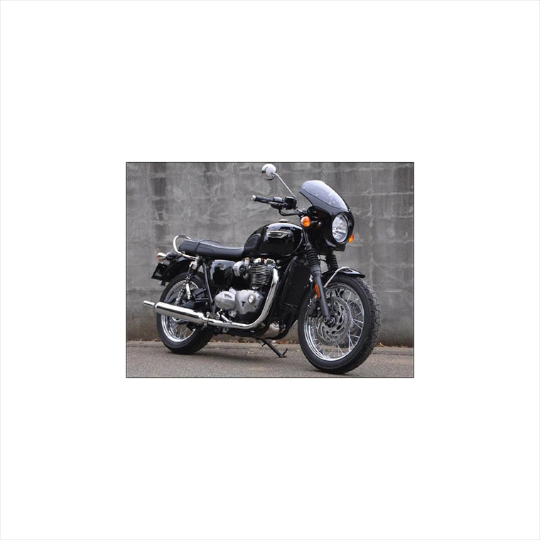 CHIC DESIGN(シックデザイン) | ロードコメット ジェットブラック/クリア | RC62E-BK | ボンネビルT120 16-20