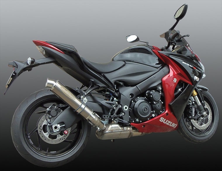 【テックサーフ】チタニウム S/O ソリッドチタン φ90   GSX-S1000/F T09-S027-0217