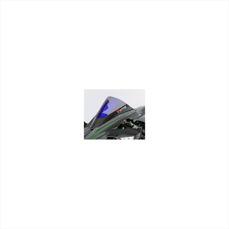 バイクパーツ 外装<br>マジカルレーシング カーボントリムスクリーン 平織/スモーク <br>001-H22014-0401 4549950756866<br>Ninja H2 14-<br>