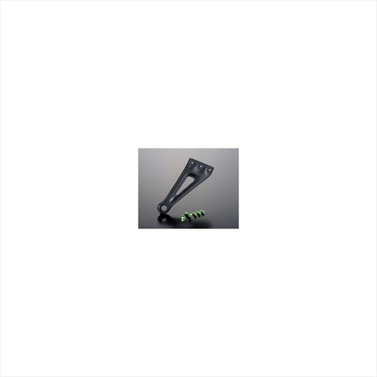バイクパーツ 外装<br>マジカルレーシング マフラーステー 平織カーボン/チタンボルト<br>001-H22014-641C 4549950757054<br>Ninja H2 14-<br>